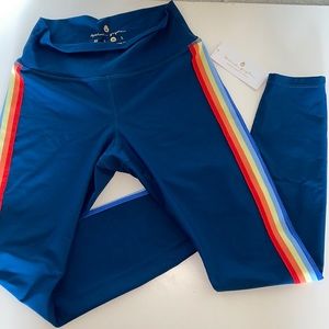 Spiritual Gangster rainbow leggings